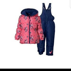 Pink Platinum Baby Girls 2-Piece Snowsuit